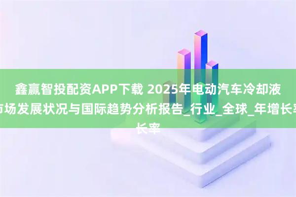 鑫赢智投配资APP下载 2025年电动汽车冷却液市场发展状况与国际趋势分析报告_行业_全球_年增长率