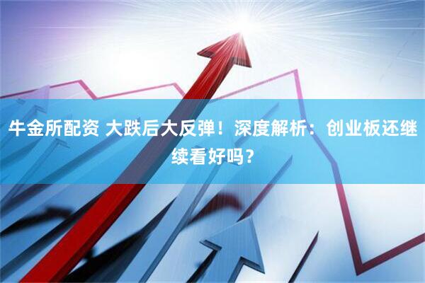 牛金所配资 大跌后大反弹！深度解析：创业板还继续看好吗？